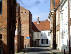 Back street in York Wallpaper