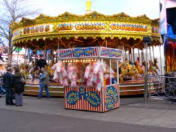 Travelling Fair in Great Yarmouth Wallpaper