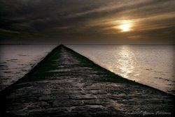 Harwich Breakwater, Essex Wallpaper