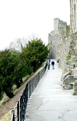 Castle Walk, Richmond, North Yorkshire.