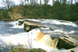 River Swale, Richmond, North Yorkshire.