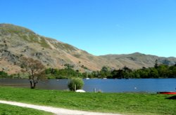Ullswater at Glenridding. Wallpaper