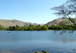 Ullswater at Glenridding. Wallpaper
