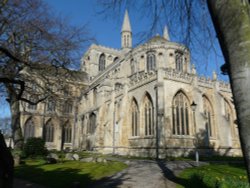 Peterborough Cathedral Wallpaper