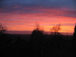Gateshead Sunset. Wallpaper