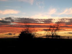 Gateshead Sunset. Wallpaper