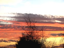 Gateshead Sunset. Wallpaper