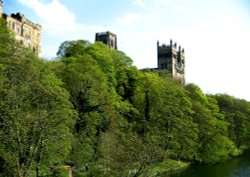 Riverside, Durham City. Wallpaper