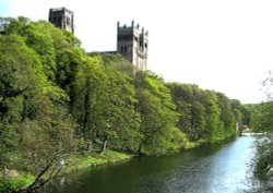 Riverside, Durham City. Wallpaper