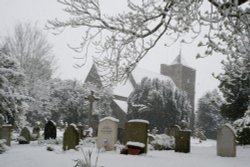 Luddesdown church Wallpaper