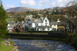 The River Greta and Penrith Road, Keswick Wallpaper