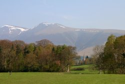 St John's Church and Skiddaw Wallpaper