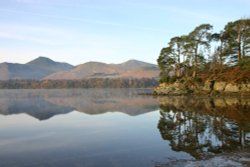 Friars Crag from Calf Close Bay Wallpaper
