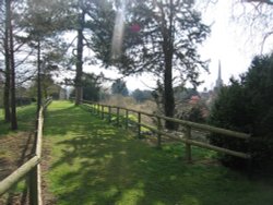 Wallingford Castle Gardens Wallpaper