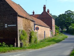 One of the lanes in Bishop Burton