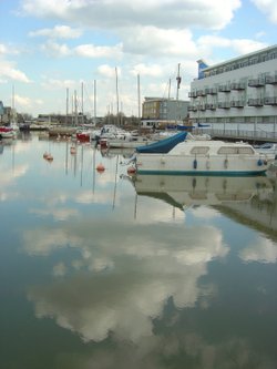 The Canal Basin, Gravesend, Kent.