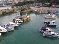 Newquay harbour Wallpaper