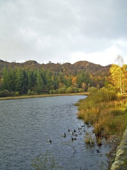 Sunset nr Coniston.
