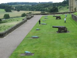 Alnwick Castle, Alnwick, Northumberland. Wallpaper