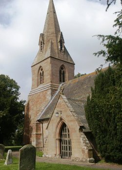 Church of St.Lawrence. Wichenford. Worcestershire.