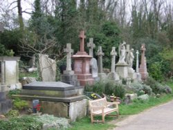 Highgate Cemetery Wallpaper