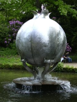 The Revelation Fountain in the Jack Pond closed