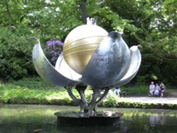 The Revelation Fountain open Wallpaper