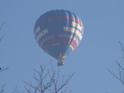 Balloon ride over Hallow