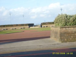 Morecombe sea front Wallpaper
