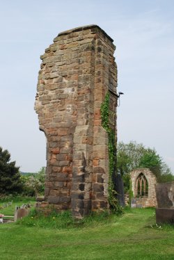 Remains of the church of Thomas a Beckett