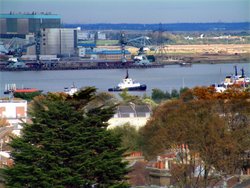 View from Windmill Hill Gravesend Wallpaper