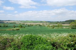 Rural Leicestershire from Burrough on the Hill Wallpaper