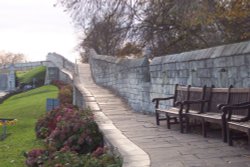 York City Wall Pedestrian Walk