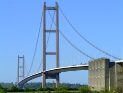 The Humber bridge