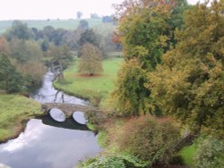 River Wye taken from Haddon Hall Wallpaper