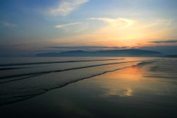 Sunset at Hell's Mouth