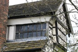 Little Moreton Hall window detail