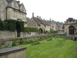 Saxon Chapel of St. Lawrence Wallpaper