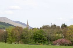 St John's Church and Blencathra Wallpaper