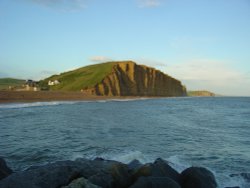 Evening at West Bay, Dorset