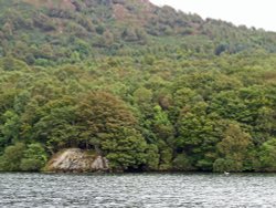 Part of the shoreline of Windermere Wallpaper