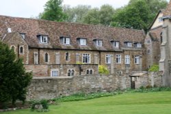 Almshouses adjacent to the Cathedral Wallpaper