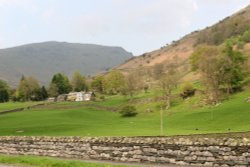 Roadside scene near Grasmere Wallpaper