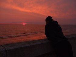 Amazing sunset Wallpaper