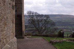 Side of Castle Bolton Wallpaper