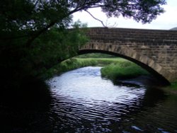 River Tame at Well I Hole Wallpaper