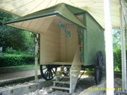 Queen Victorias Bathing Carriage Wallpaper