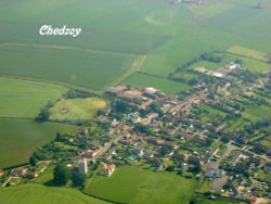 Chedzoy from the Air