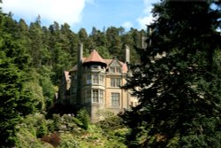 The Main House Cragside Estate, nr Rotherbury, Northumberland. Wallpaper
