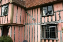Timber framed house